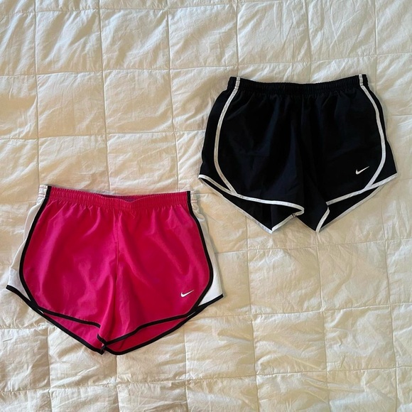 Nike black and pink tempo running shorts bundle - Picture 1 of 5